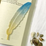 Bling On® Beach Dreams Resin Bookmark – India’s Most Loved Ocean-Themed Feather Marker 🏖️📖