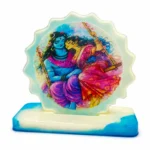 Shiv Parvati Resin Handmade Tabletop – Luxury Spiritual Home Decor | Viral & Trending in India | Set of 02 | Bling On® ✨