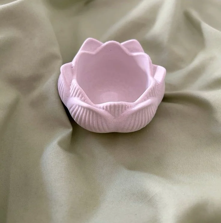 handmade-lotus-flower-tealight-candle-holder 11 - Bling On Decor® | Luxury Handmade Home Decor ANJU